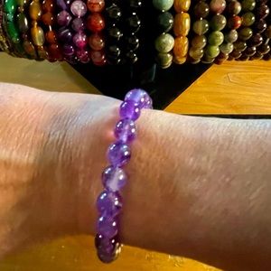High quality crystal bead bracelets. Unisex. Choose your Crystals.